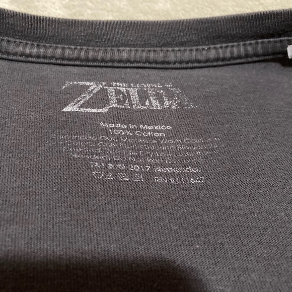 The Legend of Zelda Map Shirt. Color is Distressed. 3X Hard to Find - Picture 5 of 11